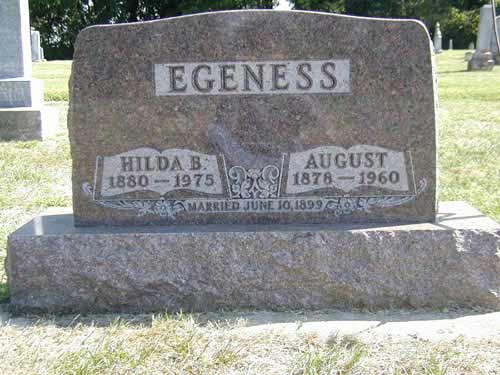 Hilda and August A. Egeness
