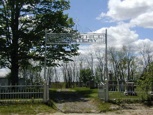 Front Gate at Sapling Hill Cemetery