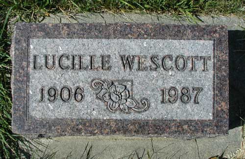 Lucille Mildred Esmay Wescott