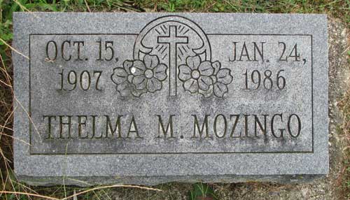 Thelma M. Becker Mozingo