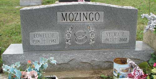 Lowell F. Mozingo and Velma E. Jones Mozingo