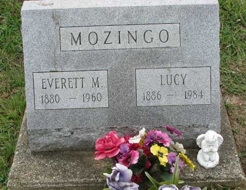 Everett Marion Mozingo and Lucy Susan Deweese Mozingo
