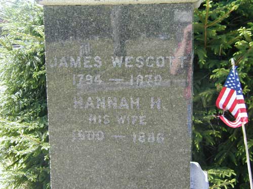 James Wescott and Hannah Hanson Wescott