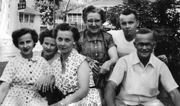 Hilback family Summer 1952