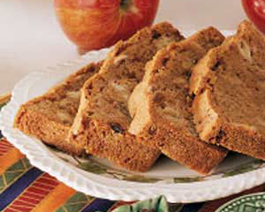 Apple Raisin Quick Bread