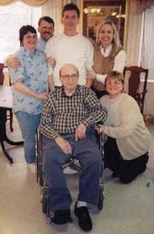 Family picture taken on February 12, 2000